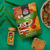 Raksha ginger powder: Vibrant, golden-hued spice with a fine texture