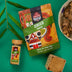 Raksha ginger powder: Vibrant, golden-hued spice with a fine texture