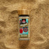 Sri Lankan white Pepper powder in a glass jar with ground white pepper in the background  — single origin spices from Raksha 